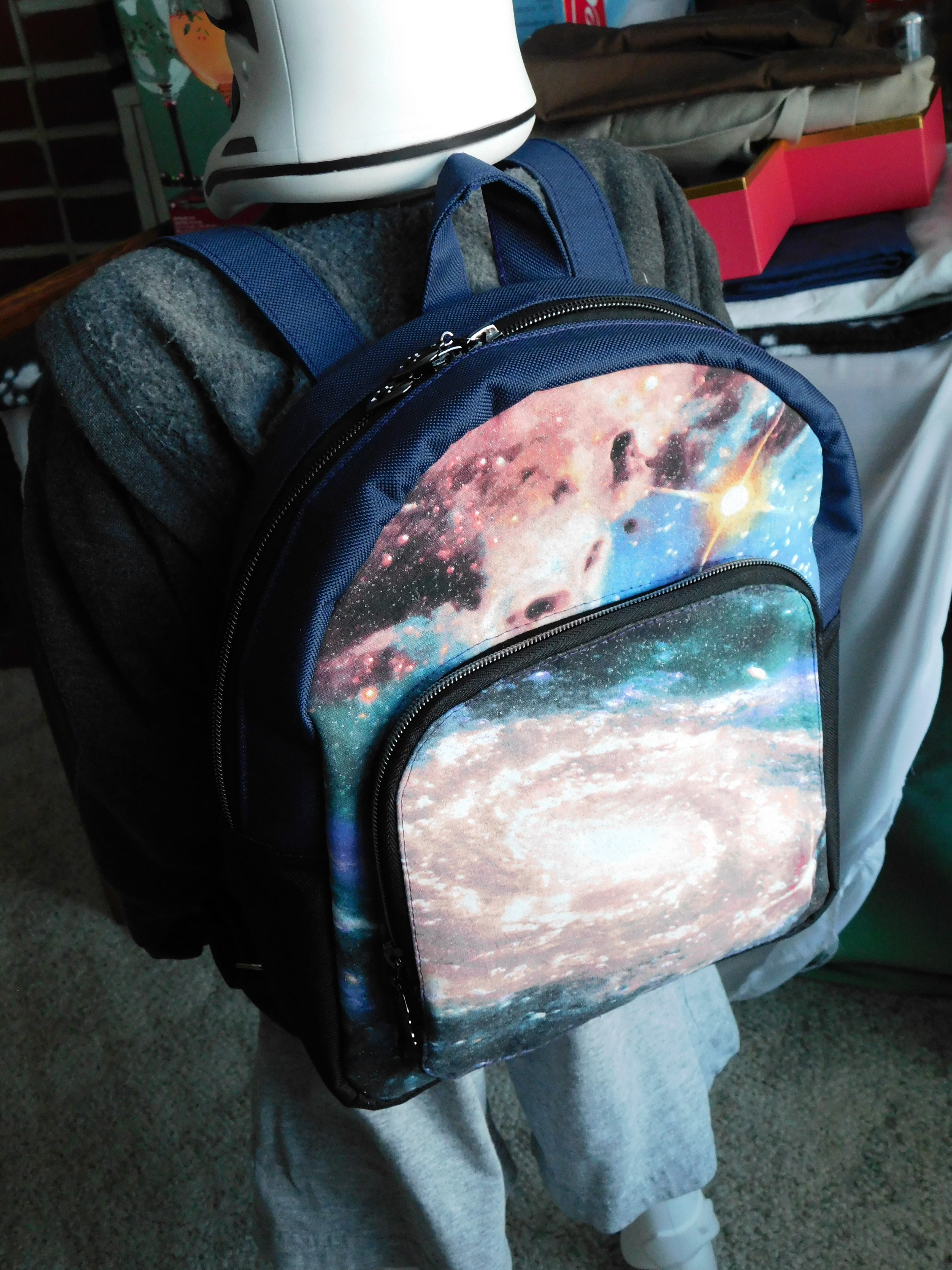 Indah's Backpack Back