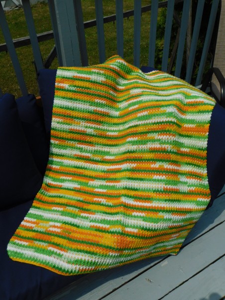 Project Linus Blanket #48 - Marigolds 5-15-23